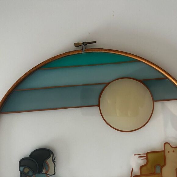 Embroidery Hoop Handmade Art Piece - Picture 6 of 7